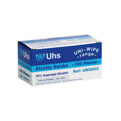 3cm x 3cm Alcoprep Swabs