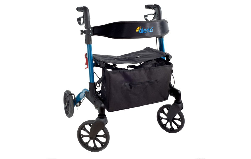 Four-wheel Aluminium Foldable Rollator