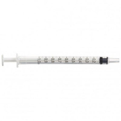 BD 1ml Plastipak L/S Syringe, Pack of 120