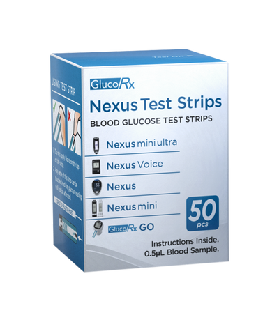Test Strips for Nexus Blood Glucose Monitoring System
