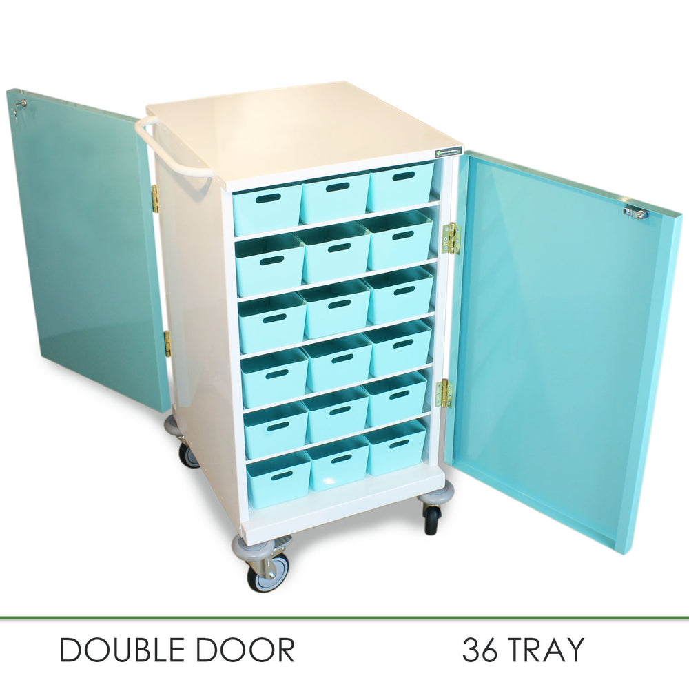 36 Tray Double Sided Original Packaging Drugs Trolley