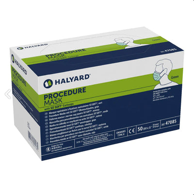 HALYARD Procedure Mask Blue Type I (500 masks)