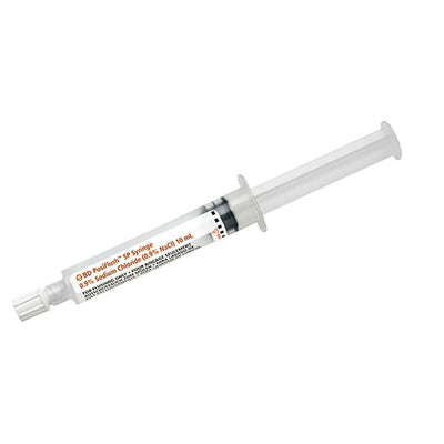 BD Saline Filled 10ML Syringe SP