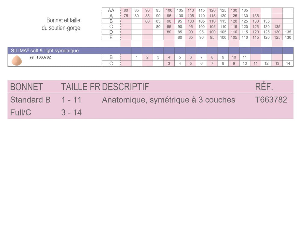 Silima Soft & Light Breast Prosthesis