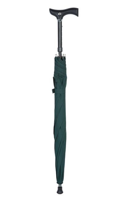 Walking Stick Umbrella Green