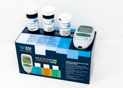MULTICAREIN STARTER KIT (cholesterol, triglycerides and glucose)