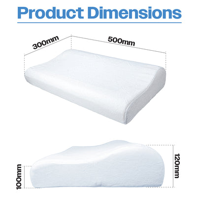 Cooling Gel Comfort Memory Foam Contour Pillow