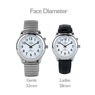 Talking Atomic Watch (face diameter)