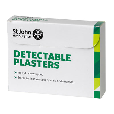 Detectable plasters