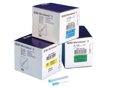 Microlance Hypodermic Needle, 20 G, 25 mm, 1"