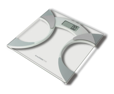 Ultra Slim Glass Analyser Body Fat Scales - White