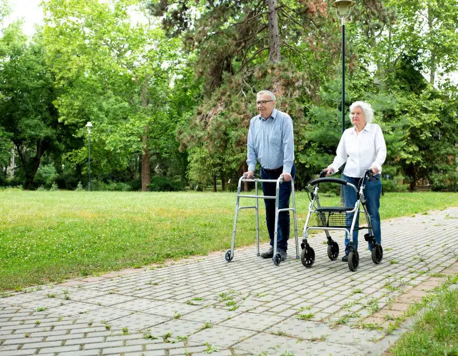 How to Correctly Use A Walking Frame - Mediworld Ltd