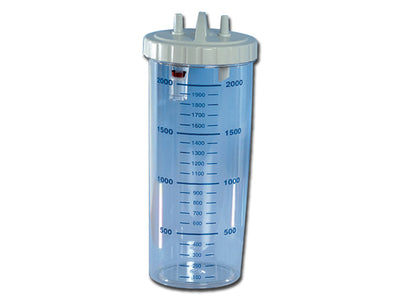 BOTTLE 2 l WITH COVER - autoclavable 121°