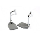 Footrests for commode
