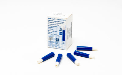 AUTO-LANCETS 23G FOR CHOLESTEROL AND TRIGLYCERIDES 25 PCS