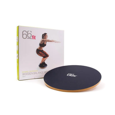 Wobbling Board - 66fit Wooden Balance Board