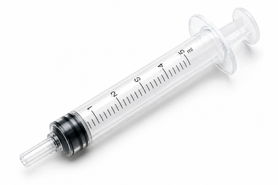 Sterile Hypodermic Syringes for single use - 5ml Luer Slip (Box of 100)