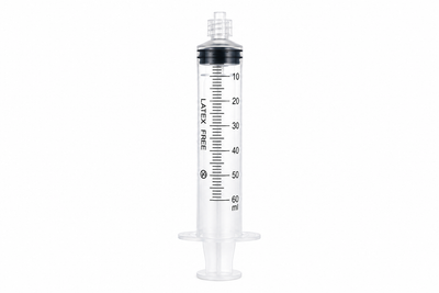 Sterile Hypodermic Syringes for single use - 60ml Luer Lock (Box of 100)