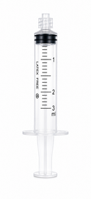 Sterile Hypodermic Syringes for single use - 3ml Luer Lock (Box of 100)