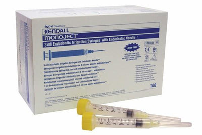 Endodontic Syringe 27Gx1.25" 3ml (Pack of 800)