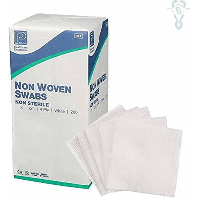 Non-Woven Sterile Swab 7.5cm x 7.5cm