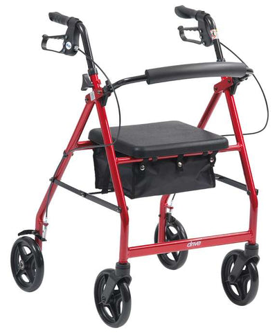 Rollator in Red