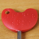 RADAR National Key Scheme Key With Easy Turn Red Handle