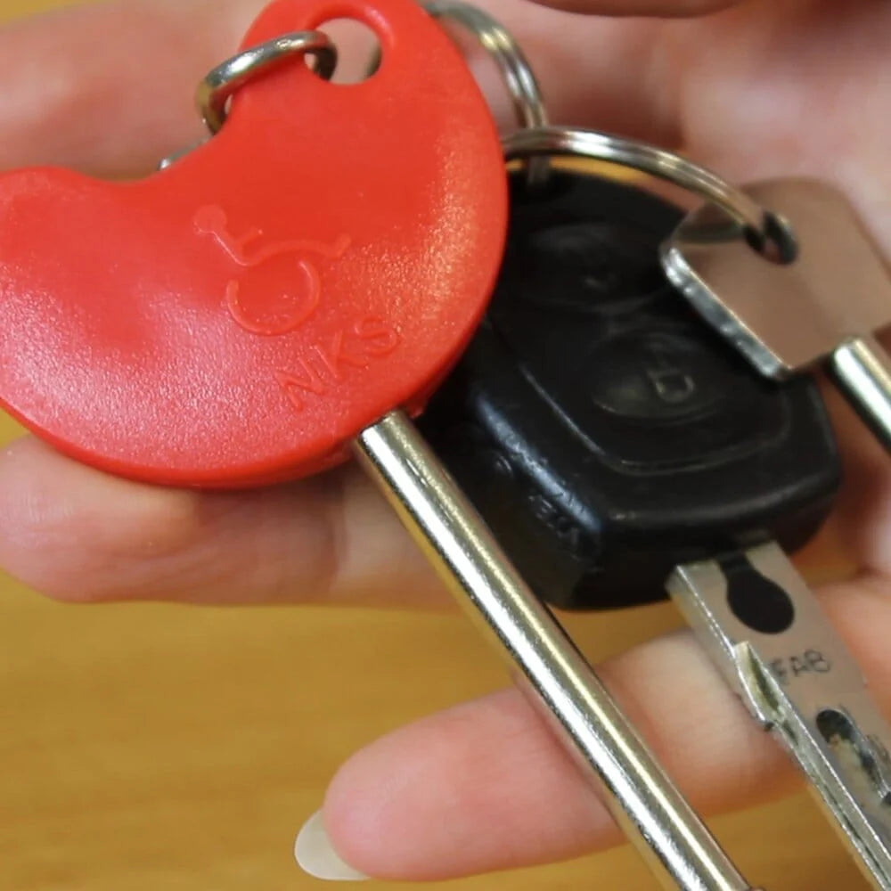 RADAR National Key Scheme Key With Easy Turn Red Handle