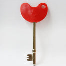 RADAR National Key Scheme Key With Easy Turn Red Handle