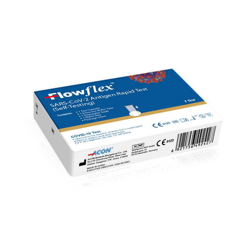 Rapid Antigen Lateral Flowflex Test Kit / Individual Pack