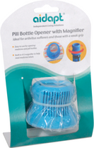 Pill Bottle Opener with Magnifier