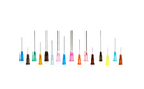 24G Hypodermic Needles - Sterile Single Use (Pack 100)