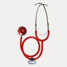 Ruby Dual Head Stethoscope