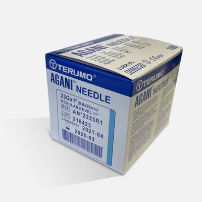 Hypodermic Needle, 23 G X 32MM, Blue