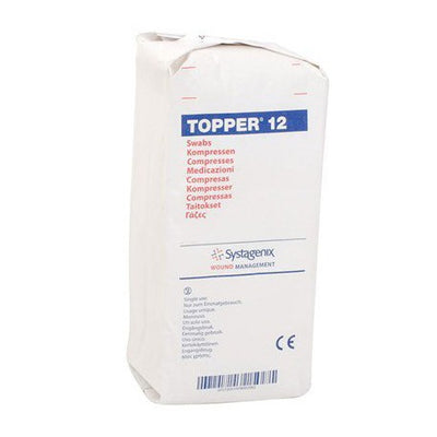 Topper 12 Non Sterile Swabs 7.5x7.5cm