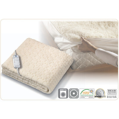 Beurer Komfort Soft and Fleecy Comfort Heated Mattress Topper Underblanket