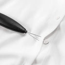 Button Hook Zipper Pull - Red