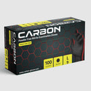 Gloves plus carbon Small (BLACK) - Pack of 100