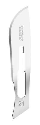 Swann-Morton No.21 Non-Sterile Blades – Pack of 100 (1107)