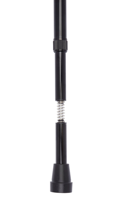 Derby Handle Adjustable Stick with Shock Absorber