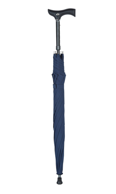 Walking Stick Umbrella Blue