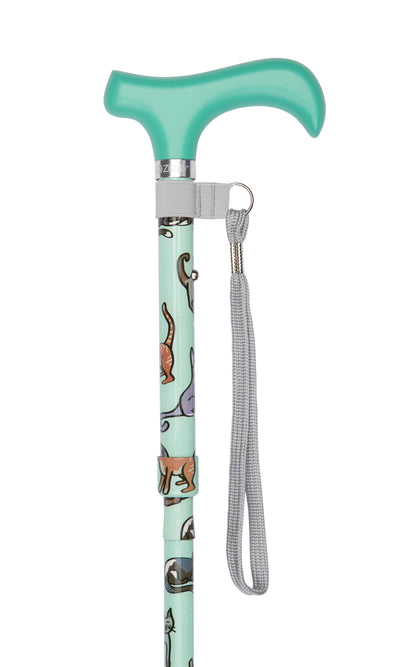 Cats Folding Walking Stick