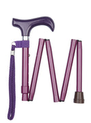 Mini Folding Stick Metallic Purple