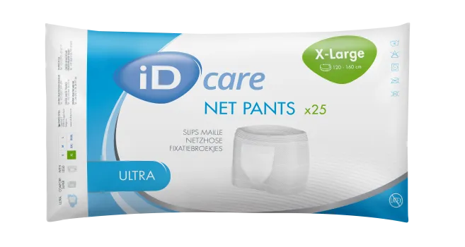 iD Care Ultra Net Pants Extra Large | 1 Pack of 25