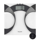 Ultra Slim Glass Analyser Body Fat Scales - White