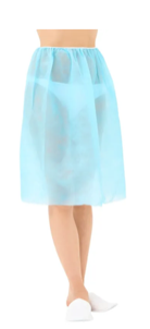 Blue Gynaecological Skirt - Pack of 10