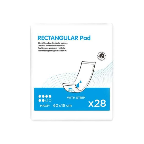 Rectangular Insert Pad - Maxi Plus - Pack of 28 - Single - 1 Pack of 28 ...