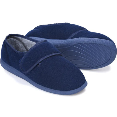 Richie Slippers - Navy - Size 10