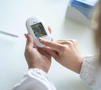 Aria Blood Glucose Monitor Kit – Home Diabetes Testing Kit with Meter, Strips & Lancets