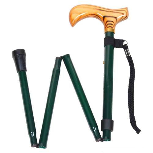 Folding Stick Green Mediworld Ltd